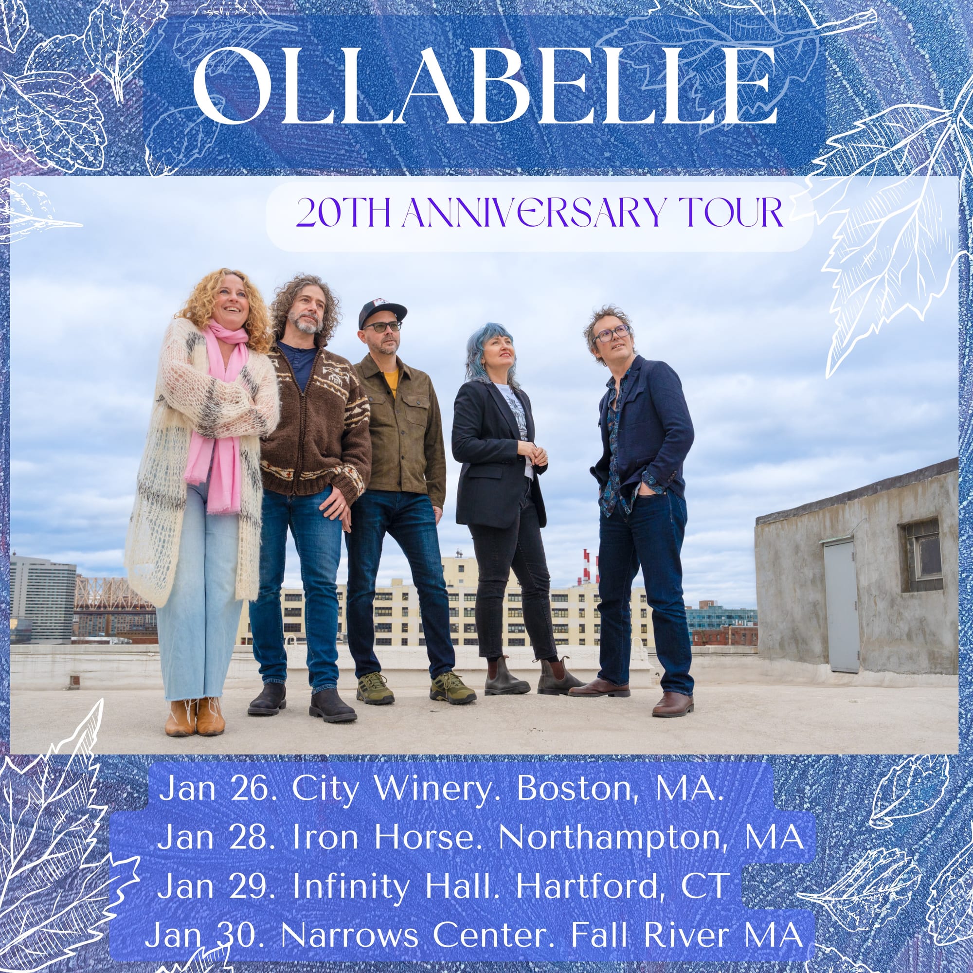 Ollabelle Celebrates 20th Anniversary of self titled album with Northeast Tour