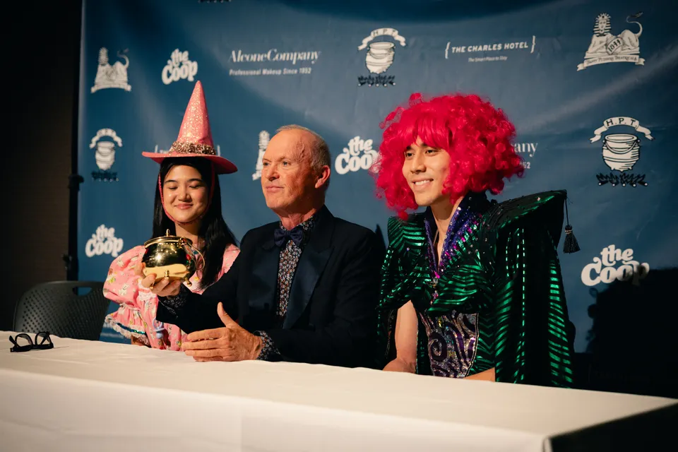 Michael Keaton's Night at Harvard: Mayhem and Man of the Year